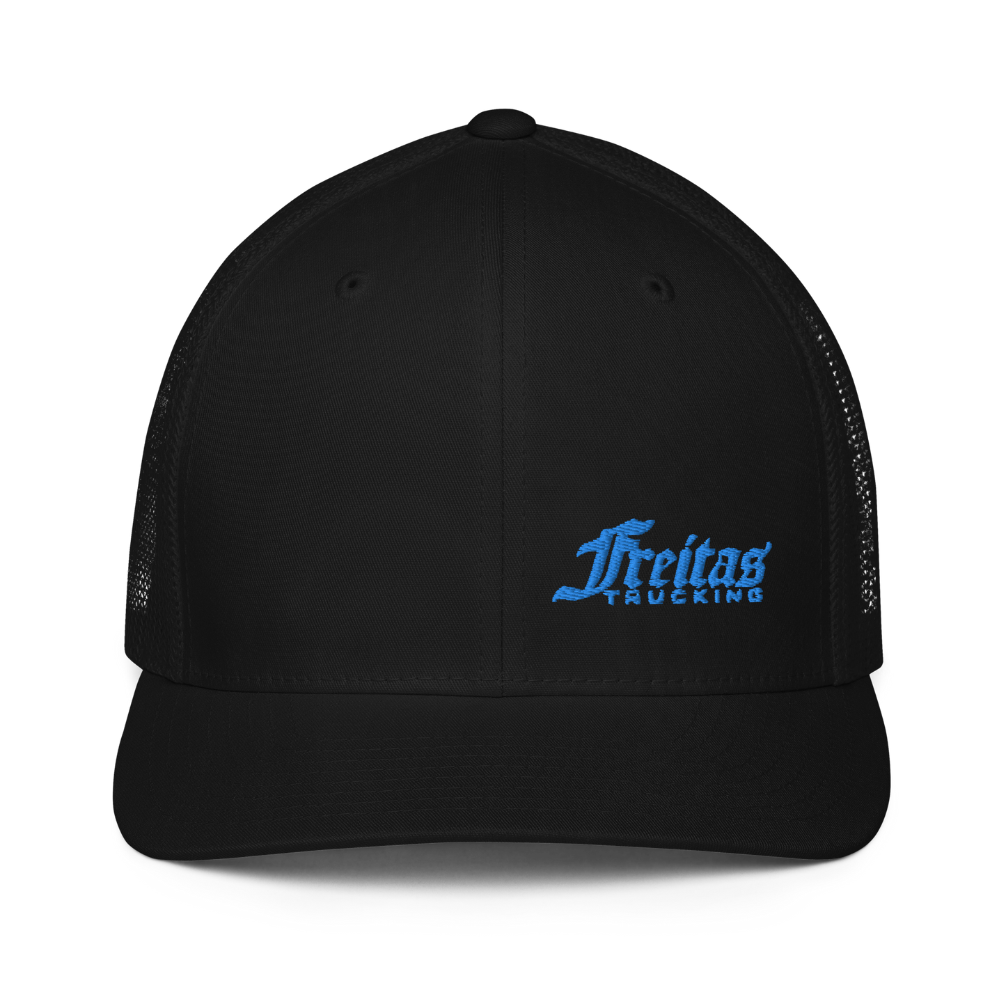 Closed-back trucker cap