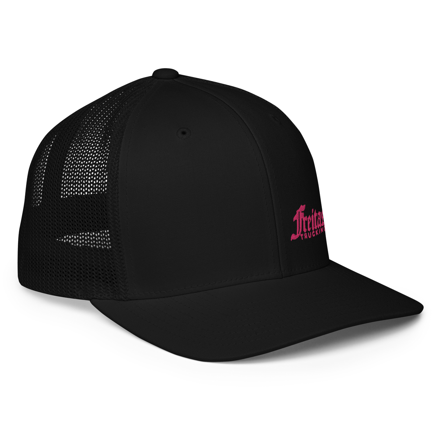 Closed-back trucker cap