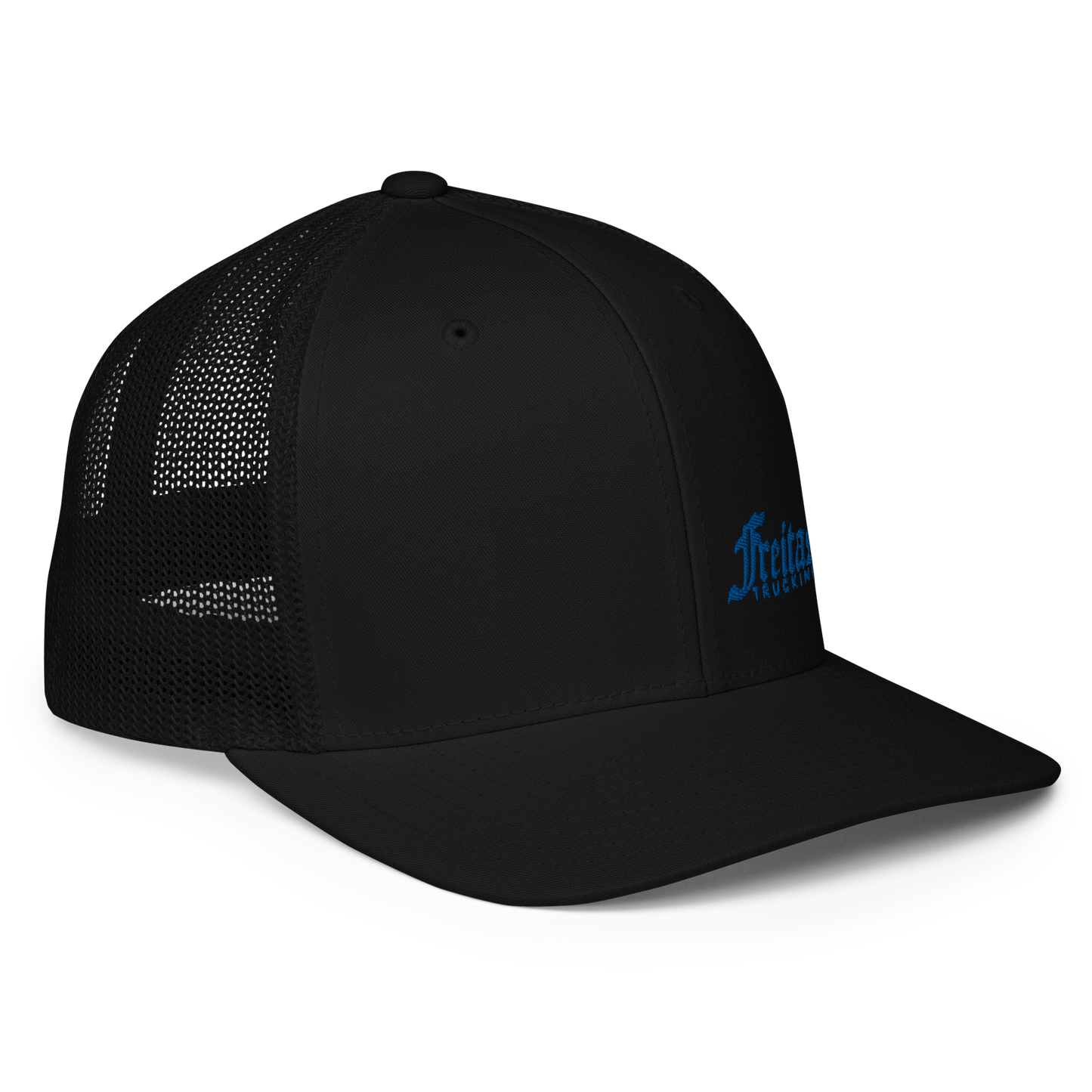 Closed-back trucker cap