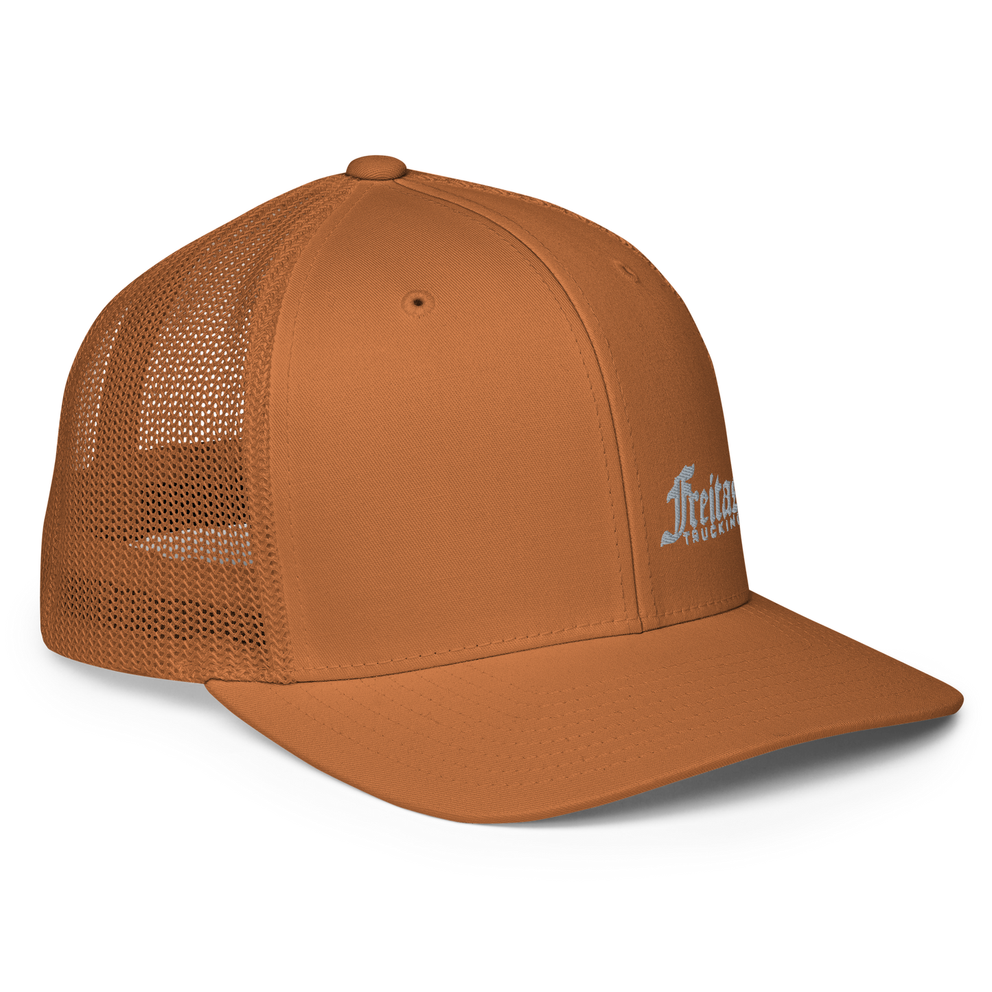 Closed-back trucker cap