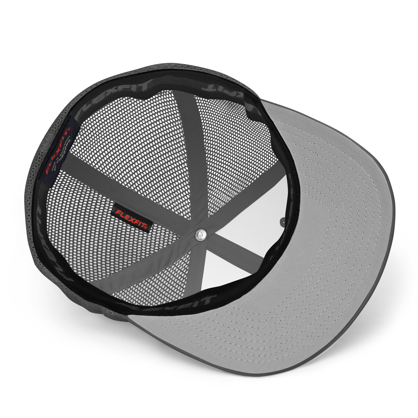 Closed-back trucker cap